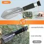 FullLit Metal Detecting Tool, Gardening Trowel, Lightweight Backpacking Shovel, with Carrying Pouch, for Camping, Hiking, Digging and Outdoor
