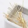 100pcs'' 9'' Shape Eye pins Stainless Steel Head Pin 32mm DIY Stainless Steel Metal Connector for Jewelry Earring Pendant Light Accessories Parts (Gold, 100pcs 32mm) 100pcs'' 9'' Shape Eye pins Stainless Steel Head Pin 32mm DIY Stainless Steel Metal Connector for Jewelry Earring Pendant Light Accessories Parts (Gold, 100pcs 32mm)