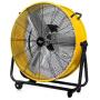 JPOWER 24 Inch High Velocity Air Movement Heavy Duty Metal Drum Fan 3 Speed Air Circulation for Industrial, Commercial, Residential, and Shop Use - ETL Safety Listed