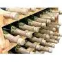 DECOMIL - 36 Bottle Stackable Modular Wine Rack Wine Storage Rack Solid Bamboo Wine Holder Display Shelves, Wobble-Free (Four-Tier, 36 Bottle Capacity) DECOMIL - 36 Bottle Stackable Modular Wine Rack Wine Storage Rack Solid Bamboo Wine Holder Display Shelves, Wobble-Free (Four-Tier, 36 Bottle Capacity)