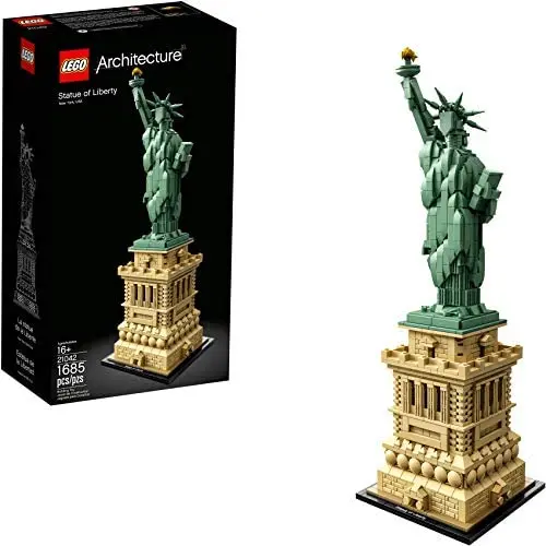 LEGO Architecture Statue of Liberty 21042 Building Kit (1685 Pieces) LEGO Architecture Statue of Liberty 21042 Building Kit (1685 Pieces)