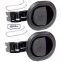 2X Recliner Replacement Parts @ Small Oval Black Plastic Pull Recliner Handle, Flapper Style, Handle Comes with Cable Hook, Packaged with Our own Designed Bag @ Eric & Leon Logo (2)