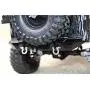 GPM for Traxxas TRX-4 Trail Defender Crawler Upgrade Parts Aluminum Rear Bumper with D-Rings - 1 Set Black GPM for Traxxas TRX-4 Trail Defender Crawler Upgrade Parts Aluminum Rear Bumper with D-Rings - 1 Set Black