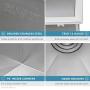 Ruvati 15 x 20 inch Drop-in Topmount Bar Prep Sink 16 Gauge Stainless Steel Single Bowl - RVH8110