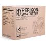 Hyperikon Plasma Cutter Pilot Arc, Dual Voltage 120V 240V, AG 60 Cutting Torch, 5/8 Inch Clean Cut