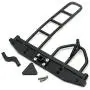 LAFEINA Metal Rear Bumper Bull Bar with Spare Tire Rack and Ladder for 1/10 RC Crawler Car D90 LAFEINA Metal Rear Bumper Bull Bar with Spare Tire Rack and Ladder for 1/10 RC Crawler Car D90