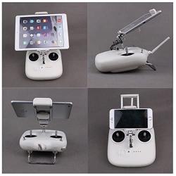 Owoda 2 in 1 Cellphone/Tablet Extended Holder Adjustable Stand for DJI Phantom 3 Standard Remote Controller