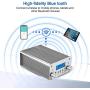 FM Transmitter, 15W FM Radio Transmitter,Fm Transmitter for Church,76~108MHz Wireless Broadcast FM Transmitter with PC Control, Intelligent Broadcast Metal Shell with Antenna for Drive-in Church