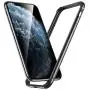 ESR Bumper Case Compatible for iPhone 11 Pro Max, Metal Frame Armor with Soft Inner Bumper [Zero Signal Interference] [Raised Edge Protection] for iPhone 11 Pro Max 6.5''(2019), Space Gray