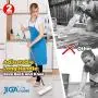 JIGA 2 Pack Floor Scrub Brush with Long Handle, Stiff Bristle Brush Scrubber, Cleaning Brush for Deck, Bathroom, Tub, Tile, Grout, Kitchen, Swimming Pool, Patio, Garages, Gray JIGA 2 Pack Floor Scrub Brush with Long Handle, Stiff Bristle Brush Scrubber, Cleaning Brush for Deck, Bathroom, Tub, Tile, Grout, Kitchen, Swimming Pool, Patio, Garages, Gray