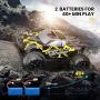 DEERC Brushless RC Cars 300E 60KM/H High Speed Remote Control Car 4WD 1:18 Scale Monster Truck for Kids Adults, All Terrain Off Road Truck with Extra Shell 2 Battery,40+ Min Play Car Gifts for Boys…
