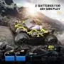DEERC Brushless RC Cars 300E 60KM/H High Speed Remote Control Car 4WD 1:18 Scale Monster Truck for Kids Adults, All Terrain Off Road Truck with Extra Shell 2 Battery,40+ Min Play Car Gifts for Boys…