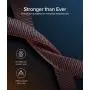 USB Type C Cable, [5 Pack 3.1A] Quick QC3.0 Fast Charging USB C Cable, INIU (1.6+3.3+3.3+6.6+6.6ft) Nylon Phone Charger USB-C Cables for Samsung Galaxy S20 S10 S9 S8 Plus Note 10 9 LG Google Pixel etc
