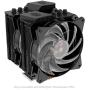 Cooler Master MasterAir MA621P RGB ThreadRipper TR4 Twin Tower CPU Air Cooler 6 CDC 2.0 Heatpipes, Aluminum Fins, Push-Pull, Dual MF120R RGB Fans RGB Lighting