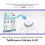 TubShroom The Revolutionary Tub Drain Protector Hair Catcher/Strainer/Snare, White
