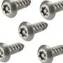 #14 x 3/4'' Button Head Torx Security Sheet Metal Screws Stainless Steel Tamper Resistant, Qty 10 Number 14 Size x 3/4'' Length by Fastenere #14 x 3/4'' Button Head Torx Security Sheet Metal Screws Stainless Steel Tamper Resistant, Qty 10 Number 14 Size x 3/4'' Length by Fastenere