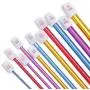 23 Pieces Tunisian Crochet Hooks Set, 12 Bamboo Crochet Hooks 3.0MM(D) -10.0MM(N) and 11 Tunisian Afghan Aluminum Knitting Needles Set (2mm to 8mm) 23 Pieces Tunisian Crochet Hooks Set, 12 Bamboo Crochet Hooks 3.0MM(D) -10.0MM(N) and 11 Tunisian Afghan Aluminum Knitting Needles Set (2mm to 8mm)