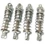 YU-NIYUT 4pcs Metal Shock Absorber with Extender Hard Kit Accessories for WPL MN Model RC Car Spare Parts