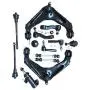 MILLION PARTS 13 Pcs 8-Lug Front Lower Upper Control Arm Ball Joints Outer Inner Tie Rod End Link Sway Bar Suspension Kits Replacement for Chevy GMC Sierra Silverado Suburban 1500 2500 HD Hummer H2 MILLION PARTS 13 Pcs 8-Lug Front Lower Upper Control Arm Ball Joints Outer Inner Tie Rod End Link Sway Bar Suspension Kits Replacement for Chevy GMC Sierra Silverado Suburban 1500 2500 HD Hummer H2