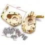 Heavy Duty Metal Brass Front Steering Knuckle Weights for RC 1/10 Crawler TRX-4, 1Pair