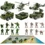 23 Pack Die-cast Military Vehicles Sets,6 Pack Assorted Alloy Metal Army Models Car Toys,16 Pack Soldier Army Men,1 Playmat,Mini Army Toy Tank,Panzer,Anti-Air Vehicle,Helicopter Playset for Kids Boys 23 Pack Die-cast Military Vehicles Sets,6 Pack Assorted Alloy Metal Army Models Car Toys,16 Pack Soldier Army Men,1 Playmat,Mini Army Toy Tank,Panzer,Anti-Air Vehicle,Helicopter Playset for Kids Boys