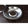 Range Kleen - Chrome Style D contains (3) 6'' pan/ring & (1) 8'' pan/ring for GE, Hotpoint, & Kenmore prior to 1995