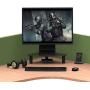 2 Pack Computer Monitor Riser | Triangle Save Space Desktop Corner Stand for Computer Monitor & Laptop Black HD01B-203 2 Pack Computer Monitor Riser | Triangle Save Space Desktop Corner Stand for Computer Monitor & Laptop Black HD01B-203