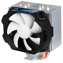 ARCTIC Freezer 12 - Semi Passive Tower CPU Cooler for Intel and AMD, 100 mm PWM Fan, max. Cooling Capacity 150 Watts, Silent high Performance Cooler - Grey/Black