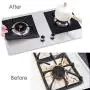 Stove Burner Covers - Gas Stove Protectors Black 0.2mm Double Thickness, Reusable, Non-Stick, Fast Clean Liners for Kitchen/Cooking. Size 10.6'' x 10.6'' BPA Free(8 Packs) Stove Burner Covers - Gas Stove Protectors Black 0.2mm Double Thickness, Reusable, Non-Stick, Fast Clean Liners for Kitchen/Cooking. Size 10.6'' x 10.6'' BPA Free(8 Packs)