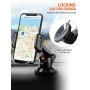 Mpow Car Phone Mount, Dashboard Car Phone Holder, Washable Strong Sticky Gel Pad with One-Touch Design Compatible iPhone 11 Pro, Max, X, XS, XR, 8, 7, 6 Plus, Galaxy