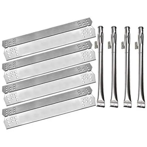 Hongso Grill Kit for Home Depot Nexgrill 720-0830H, 720-0830D Gas Grill Models,Stainless Steel Burners & Heat Plates Tent Shields Grill Parts Replacement (SPG3714-SBH03) Hongso Grill Kit for Home Depot Nexgrill 720-0830H, 720-0830D Gas Grill Models,Stainless Steel Burners & Heat Plates Tent Shields Grill Parts Replacement (SPG3714-SBH03)