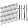 Hongso Grill Kit for Home Depot Nexgrill 720-0830H, 720-0830D Gas Grill Models,Stainless Steel Burners & Heat Plates Tent Shields Grill Parts Replacement (SPG3714-SBH03) Hongso Grill Kit for Home Depot Nexgrill 720-0830H, 720-0830D Gas Grill Models,Stainless Steel Burners & Heat Plates Tent Shields Grill Parts Replacement (SPG3714-SBH03)