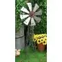 Ebros 41'' Tall Oversized Rustic Country Farm Agricultural Windmill Outpost Galvanized Metal Handcrafted Wind Catcher Spinner Western Home and Garden Vintage Farmhouse Country Accent Sculpture Ebros 41'' Tall Oversized Rustic Country Farm Agricultural Windmill Outpost Galvanized Metal Handcrafted Wind Catcher Spinner Western Home and Garden Vintage Farmhouse Country Accent Sculpture