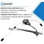 Power Window Regulators Rear Left Drivers Side with Motor Assembly Replacement Parts for 2002-2007 Jeep Liberty