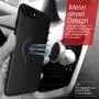 DESOF iPhone 8 Plus Case, iPhone 7 Plus Case with Ring Holder Kickstand, 360°Adjustable Ring Grip Stand Work with Magnetic Car Mount Anti-Fingerprint Slim Cover for Apple iPhone 8P 5.5 inch - Black