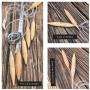 24-inch Jumbo Wooden Circular Knitting Needles Set of 3 I Chunky Yarn (US Sizes 19, 35 & 50) with Bonus Travel Case | Snag Free | Great Knitters Gift (24 Inches)