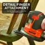 BLACK+DECKER Mouse Detail Sander, Compact Detail (BDEMS600)