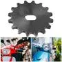 Alomejor Chain Sprocket Gear Electric Scooter Motor Engine 16 Tooth Sprocket Metal Chain Wheel for 12X17mm Alomejor Chain Sprocket Gear Electric Scooter Motor Engine 16 Tooth Sprocket Metal Chain Wheel for 12X17mm