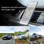 FLOVEME Magnetic Phone Car Mount Holder - Car Air Vent Magnet Cell Phone Holder for Car Strong N52 Magnetic Car Phone Mount with 4 Pcs Metal Plate Compatible with iPhone 12 Pro 11 Samsung Google LG