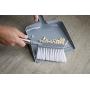 Evriholder Sophisti-Clean Stainless Steel Dustpan and Brush, Silver