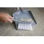 Evriholder Sophisti-Clean Stainless Steel Dustpan and Brush, Silver Evriholder Sophisti-Clean Stainless Steel Dustpan and Brush, Silver