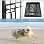 YAHEETECH 40in x85ft Decorative Garden Fence Rustproof Folding Fencing Landscape Patio Flower Bed Animal Barrier Border for Dog Outdoor Fences Black YAHEETECH 40in x85ft Decorative Garden Fence Rustproof Folding Fencing Landscape Patio Flower Bed Animal Barrier Border for Dog Outdoor Fences Black