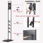 Vacuum Stand for Dyson V11 V10 V8 V7 V6 with Wheels,Stable Metal Storage Bracket Stand Holder for Dyson Handheld DC30 DC31 DC34 DC35 DC58 DC59 DC62 Cordless Vacuum Cleaners & Accessories & Attachments
