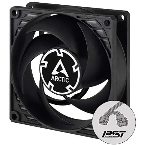 ARCTIC P8 PWM PST CO - 80 mm Case Fan, PWM Sharing Technology (PST), Pressure-optimised, Dual Ball Bearing for Continuous Operation, Computer, 200-3000 RPM ARCTIC P8 PWM PST CO - 80 mm Case Fan, PWM Sharing Technology (PST), Pressure-optimised, Dual Ball Bearing for Continuous Operation, Computer, 200-3000 RPM