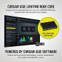 CORSAIR iCUE SP140 RGB Elite Performance 140mm White PWM Dual Fan Kit with Lighting Node CORE