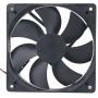 GDSTIME Dual Ball Bearings 120mm x 120mm x 25mm 5 inch 12v Brushless DC Cooling Exhaust Fan