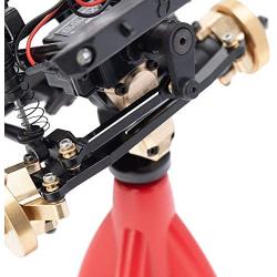 Facibom Metal Tight Tolerance Steering Link Rod Upgrade Accessories for 1/24 RC Crawler Axial SCX24 90081 AXI00002 Parts