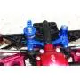 GPM for Traxxas Unlimited Desert Racer 4X4 (#85076-4) Upgrade Parts Aluminum Steering Assembly - 1 Set Black
