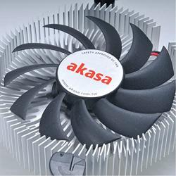 Akasa Low Profile Intel CPU Cooler - Mini-ITX and Micro-ATX (Sockets 775 / 115x)