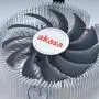 Akasa Low Profile Intel CPU Cooler - Mini-ITX and Micro-ATX (Sockets 775 / 115x) Akasa Low Profile Intel CPU Cooler - Mini-ITX and Micro-ATX (Sockets 775 / 115x)